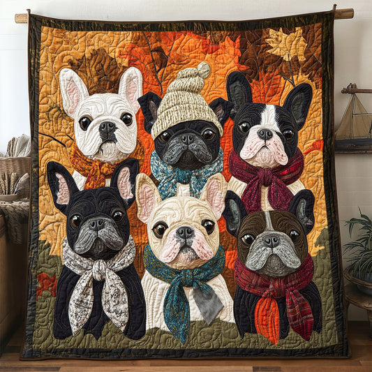 Cute French Bulldog WP1905013CL Quilt