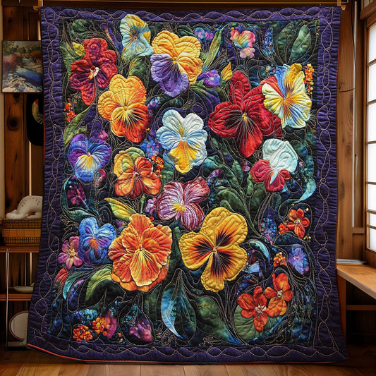 Beautiful Flower Garden WY1302020CL Quilt