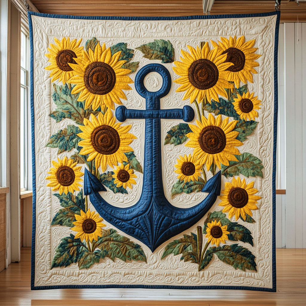 Sunflower Bloom Anchor CW2409059CL Quilt