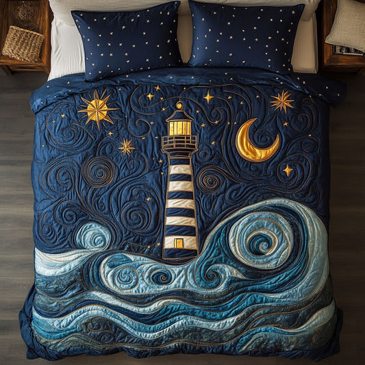 Lighthouse In The Midnight DH2909031CL Duvet Cover Set