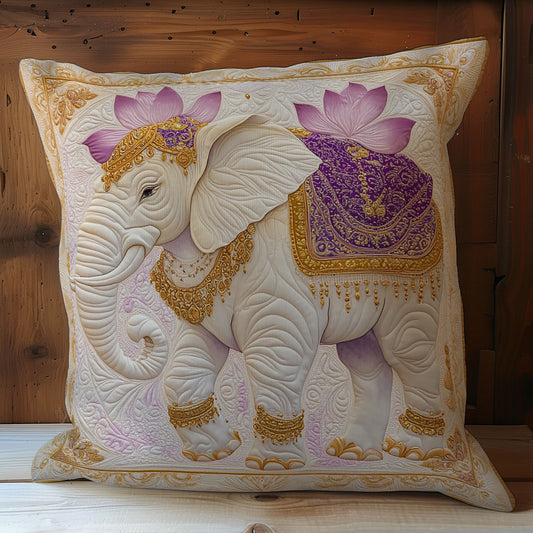 Lotus And Elephant WY1102099CL Quilt Pillow Case