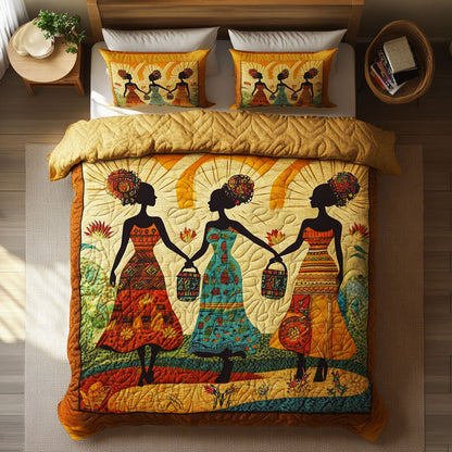 Tribal Queen African Woman WN2111025CL Duvet Cover Set