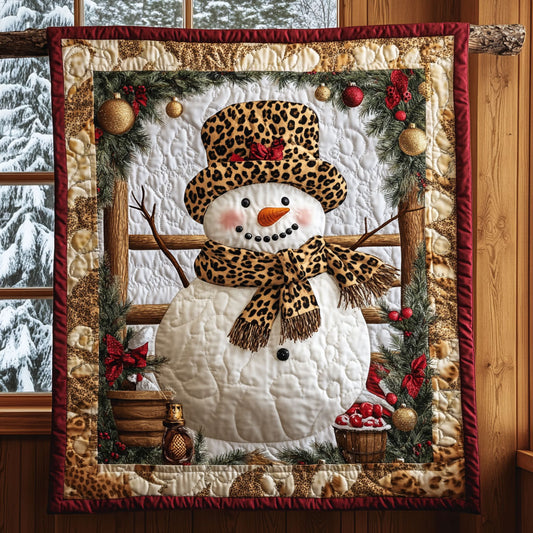 Christmas Snowman CW1411064CL Quilt
