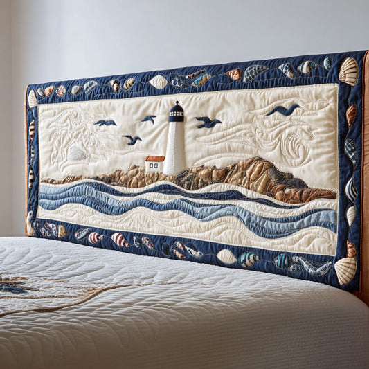 Coastal Serenity CP1612013CL Quilted Headboard Slipcover