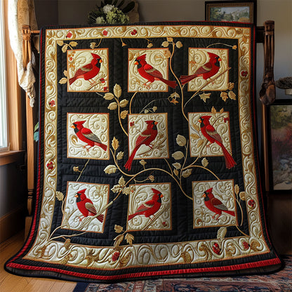 Beautiful Cardinal WY1902053CL Quilt