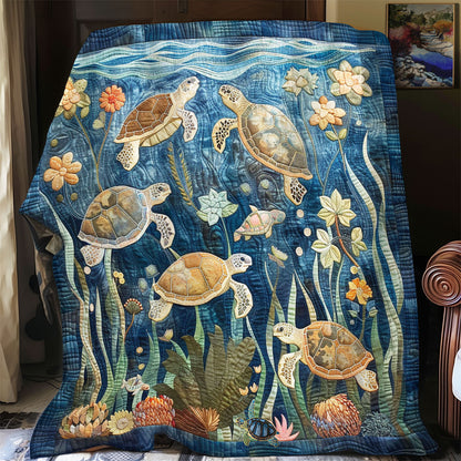 Sea Turtle WJ0512032CL Quilt