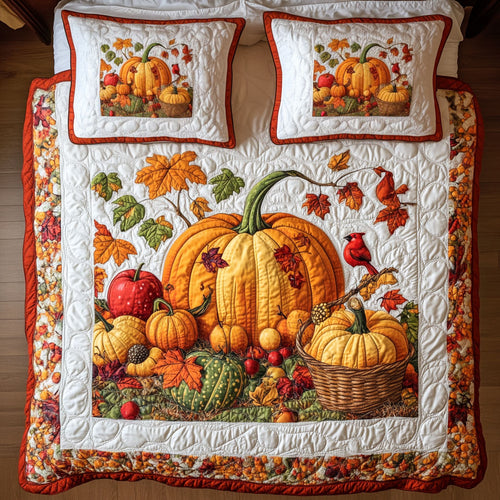 Pumpkin Whisper WY1508022CL Duvet Cover Set