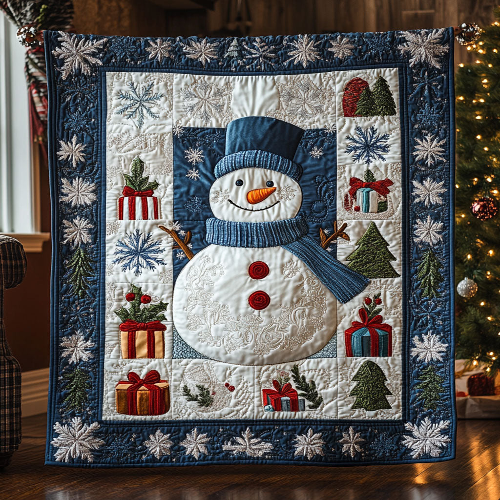 Lovely Snowman WN0309058CL Quilt