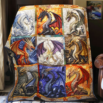 Colorful Dragon WY0901021CL Quilt