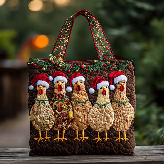 Twinkle Chicken WN0810049CL Quilted Tote Bag