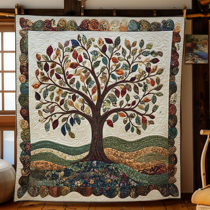 Patchwork Tree Of Life WN0701017CL Quilt