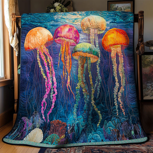 Jellyfish Color WT0702002CL Quilt