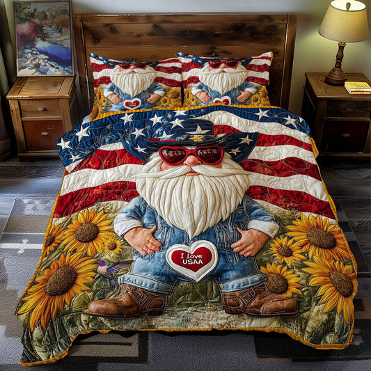 Sunflower Gnome WY0512064CL Duvet Cover Set