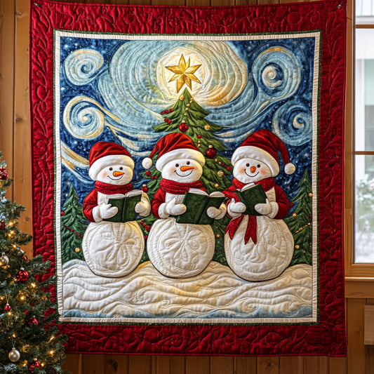 Happy Snowman CW0511058CL Quilt