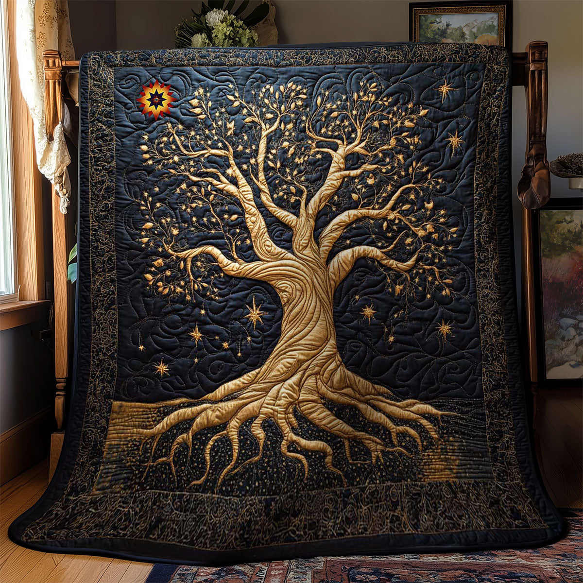 Tree Of Life Harmony WN1212011CL Quilt