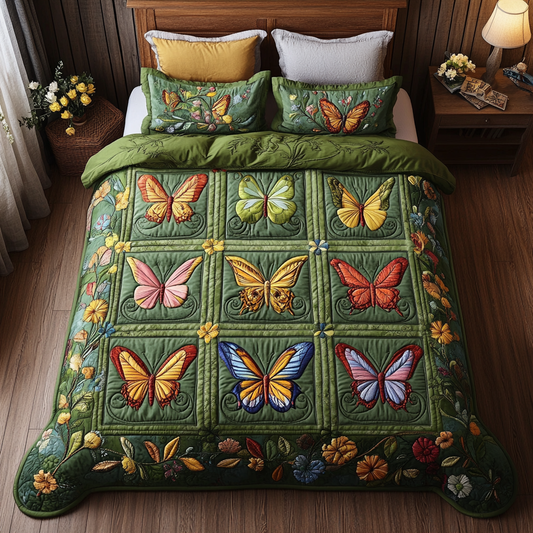 Colorful Butterfly WY1001023CL Duvet Cover Set