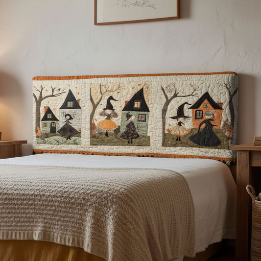 Storybook Witch WN1312081CL Quilted Headboard Slipcover