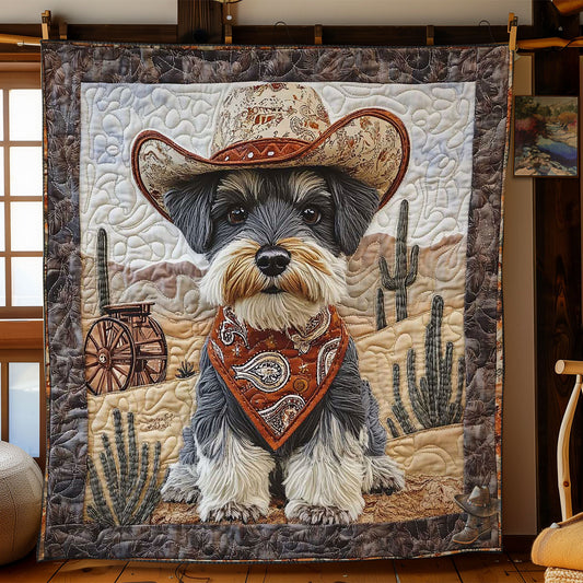 Desert Schnauzer WN2312004CL Quilt