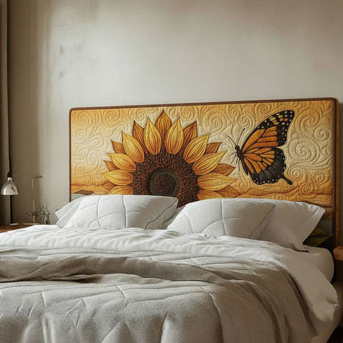 Sunflower Monarch WJ1012014CL Quilted Headboard Slipcover