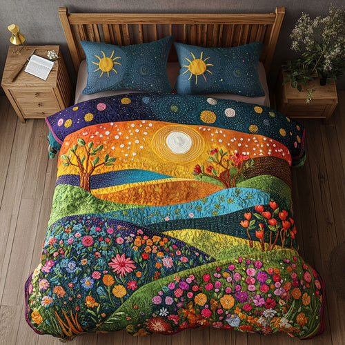 Flower Hill WJ1803021CL Duvet Cover Set