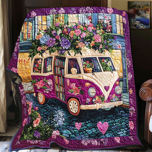 The Bookmobile WY2312066CL Quilt