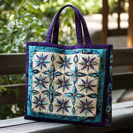 Star Block XR2611008CL Quilted Tote Bag