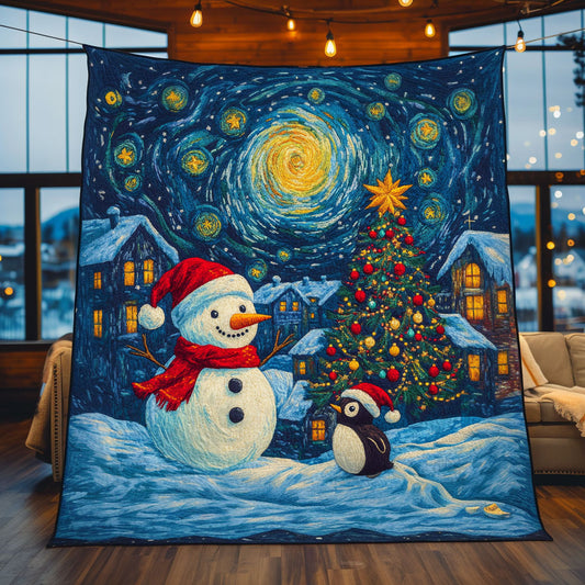 Snowman Glow CW0511065CL Quilt
