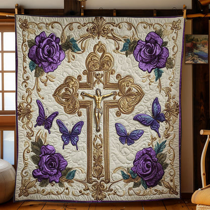 Radiant Cross WN1202055CL Quilt