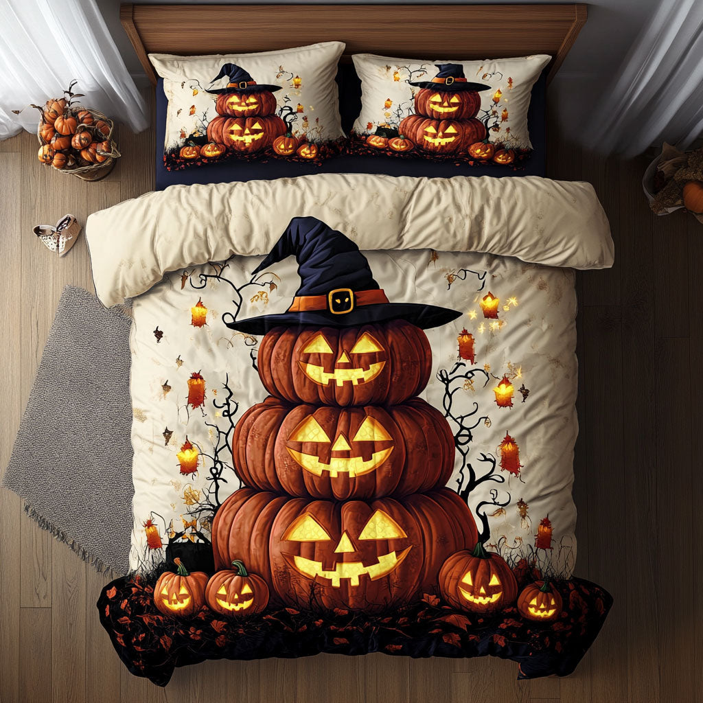 Pumpkin Hatstack WN0608030CL Duvet Cover Set