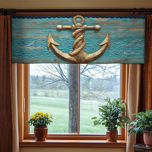 Vintage Anchor WX2205054CL Quilted Valance