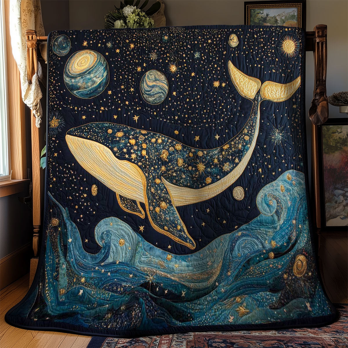 Cosmic Whale WN2612015CL Quilt