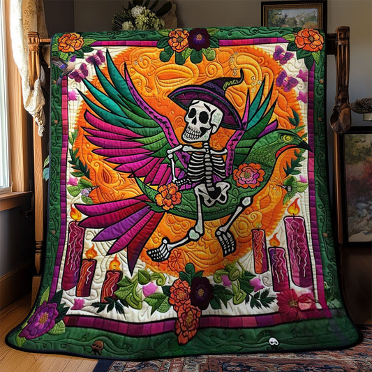 Skeleton On Bird WN2110048CL Quilt