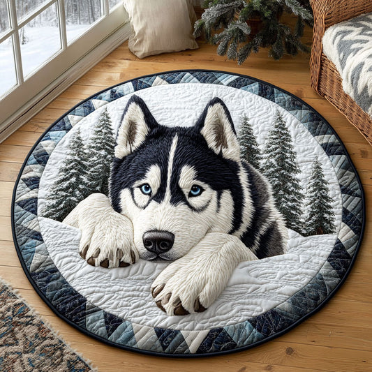 Arctic Gaze CP2810003CL Quilted Round Mat
