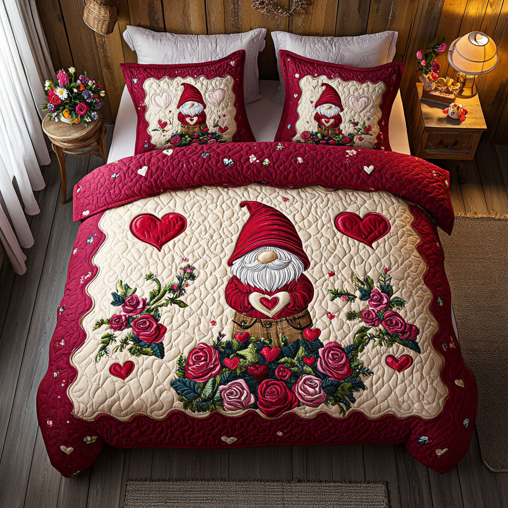 Heartfelt Gnome WJ0301028CL Duvet Cover Set