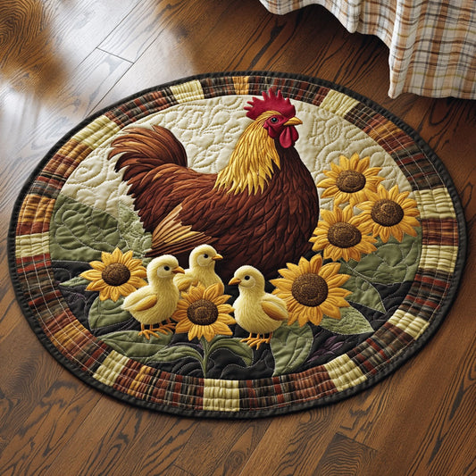 Golden Family CP0810022CL Quilted Round Mat