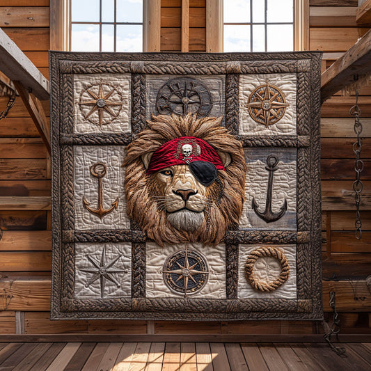 Black Mane Lion WN1808017CL Quilt