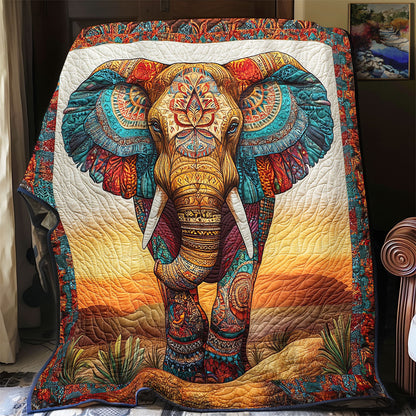 Elephant Mandala WX0406019CL Quilt