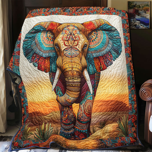 Elephant Mandala WX0406019CL Quilt