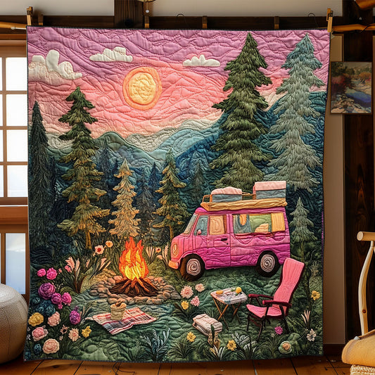 Camping Sunset WJ1601005CL Quilt