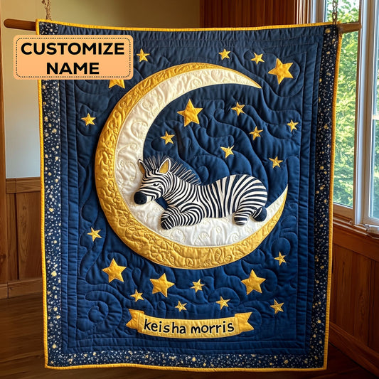 Twilight Hoof CP1807027CL Personalized Baby Quilt
