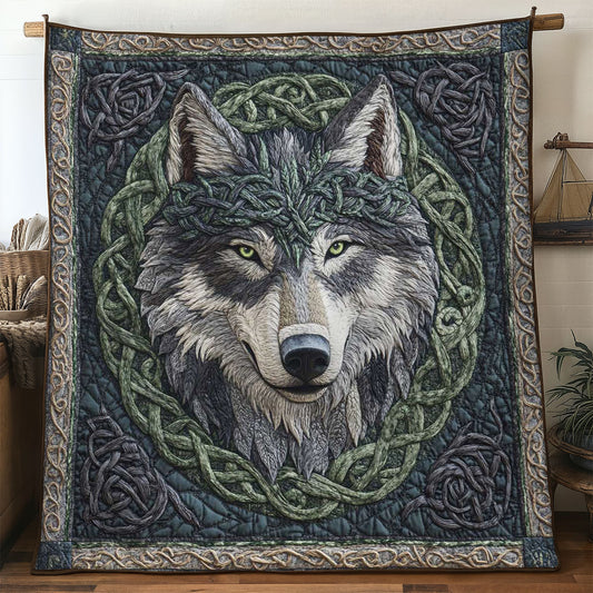 Celtic Wolf Moonhowl WN1904050CL Quilt