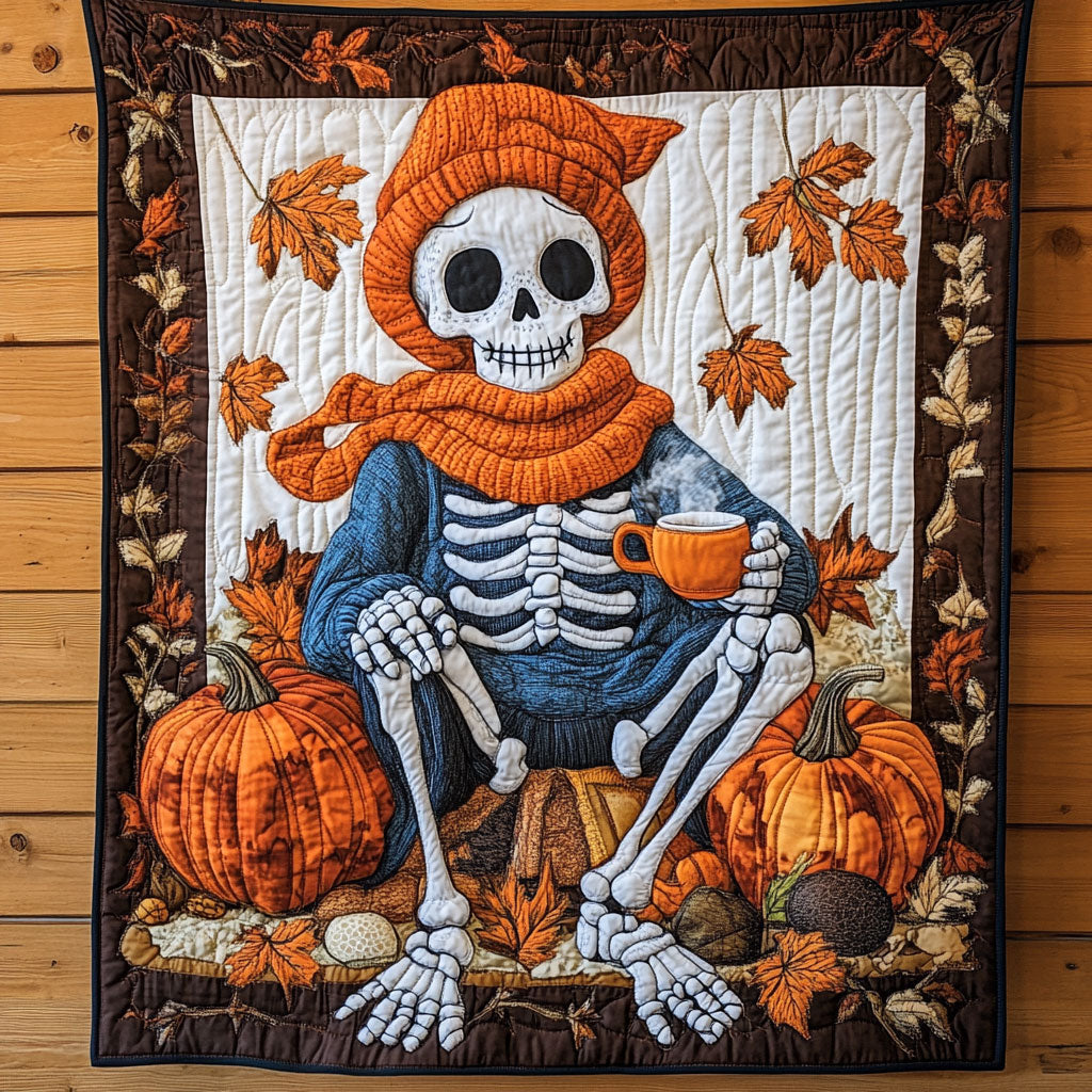 Cozy Skeleton CP2708017CL Quilt