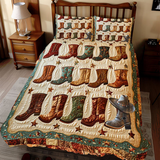 Cowboy Boots Collection WP0512041CL Duvet Cover Set