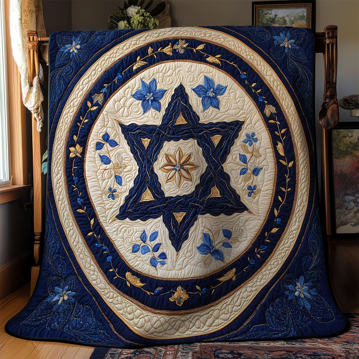 Royal Jewish Star WN2203081CL Quilt
