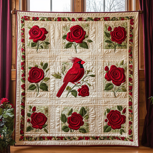 Cardinal Rose CW2108038CL Quilt
