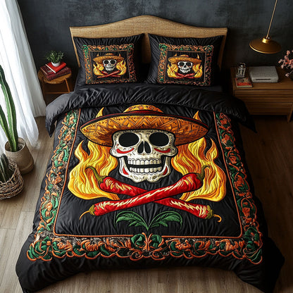 Blood Skull WN0609003CL Duvet Cover Set