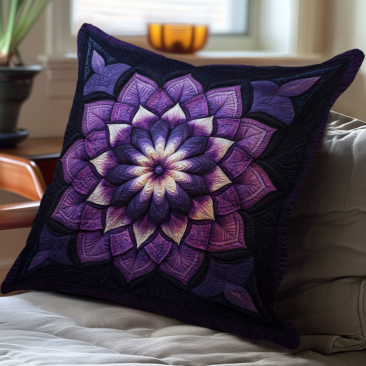 Starlit Flower WN0802126CL Quilt Pillow Case