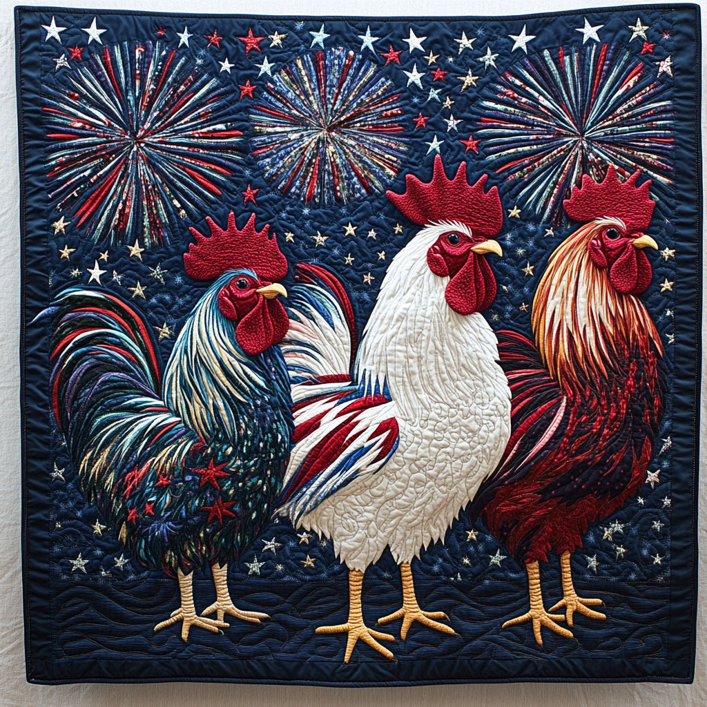 Freedom Chicken CW2804061CL Quilt
