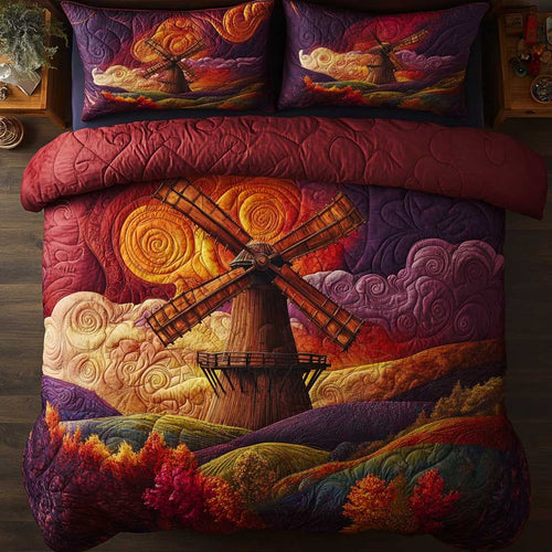 Autumn Windmill WN2304001CL Duvet Cover Set