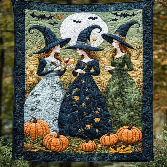 Witch’s Forest Banquet WN15080109CL Quilt